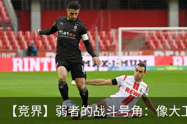 【竞界】弱者的战斗号角：像大卫那样击败歌利亚